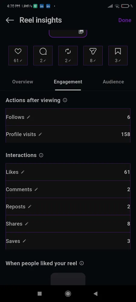 Instagram Insight Editor APK - Engagement Actions Editor